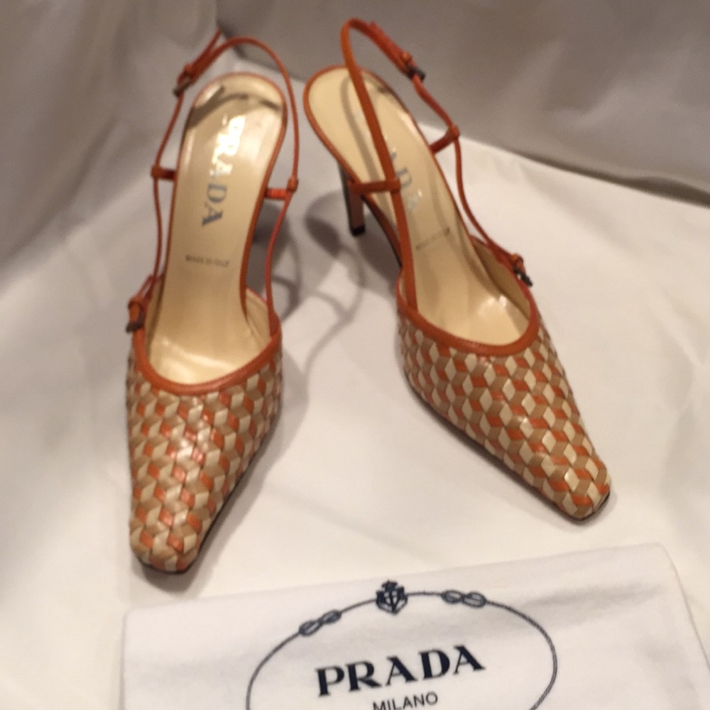 Prada designer heels